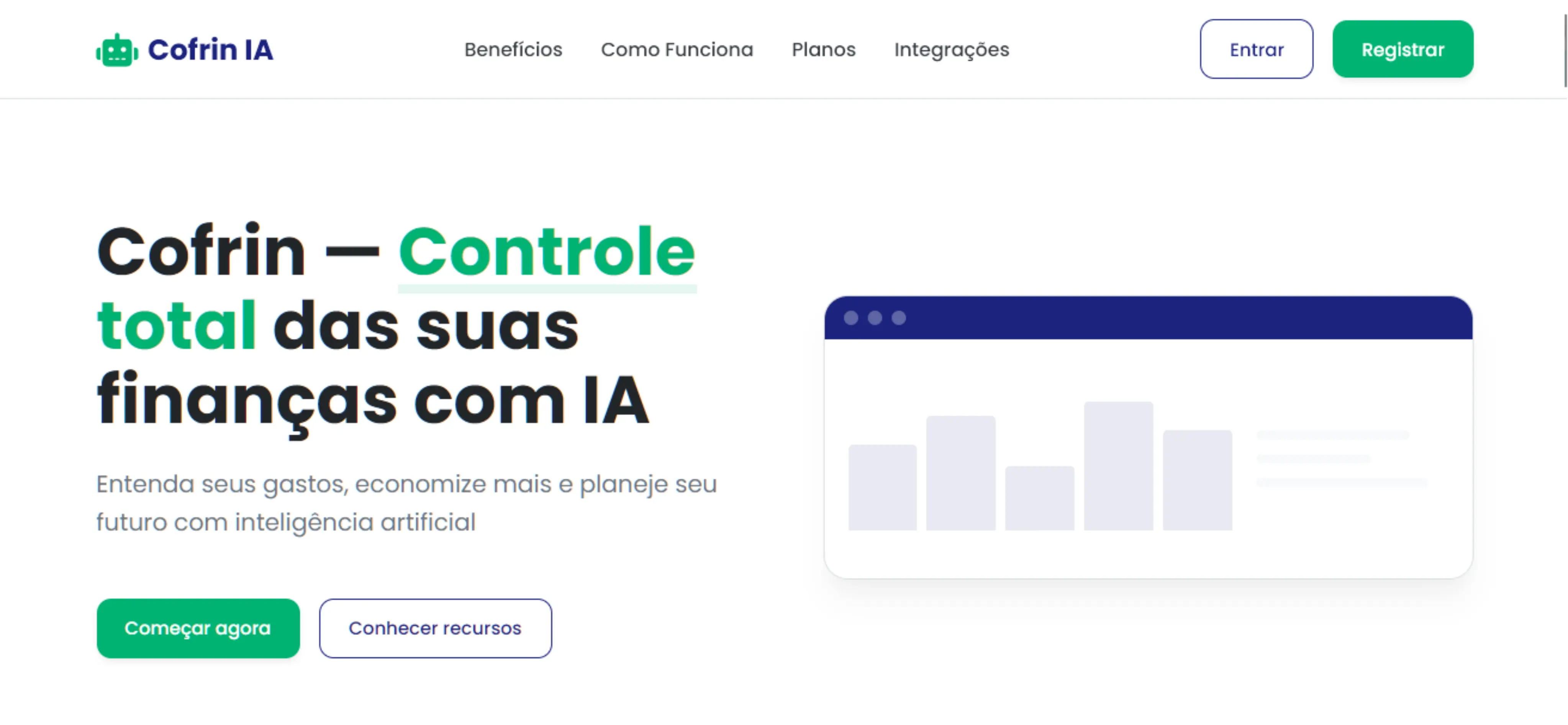 Cofrin - Assistente Financeiro com IA